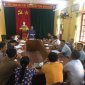 UBND xã Thiệu Hoà tổ chức phiên họp thường kỳ đánh giá công tác tháng 4 và triển khai nhiệm vụ công tác tháng 5/2024